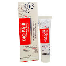 Bio Fair Whitening Cream & Glu Tone Whitening Capsule
