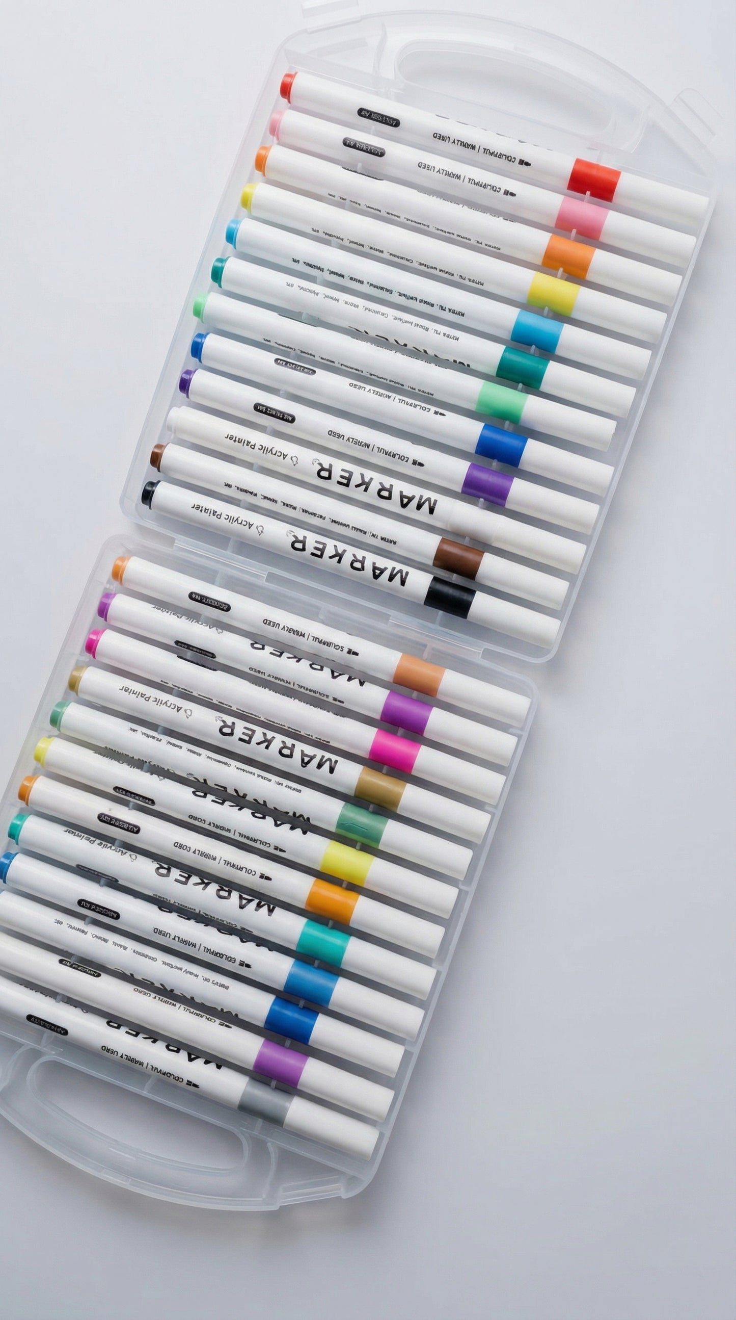 Premium Acrylic Paint Markers (24 Pcs Set)