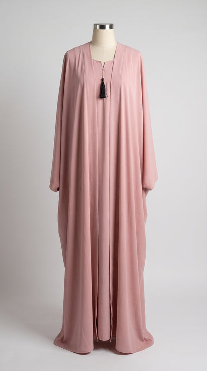 Elegant  Butterfly Abaya for Women – Flowy Batwing Loose-Fit Modest Tie Abaya