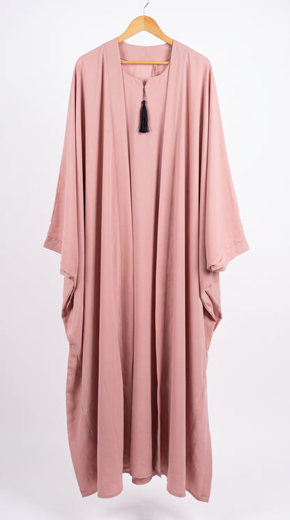 Elegant  Butterfly Abaya for Women – Flowy Batwing Loose-Fit Modest Tie Abaya