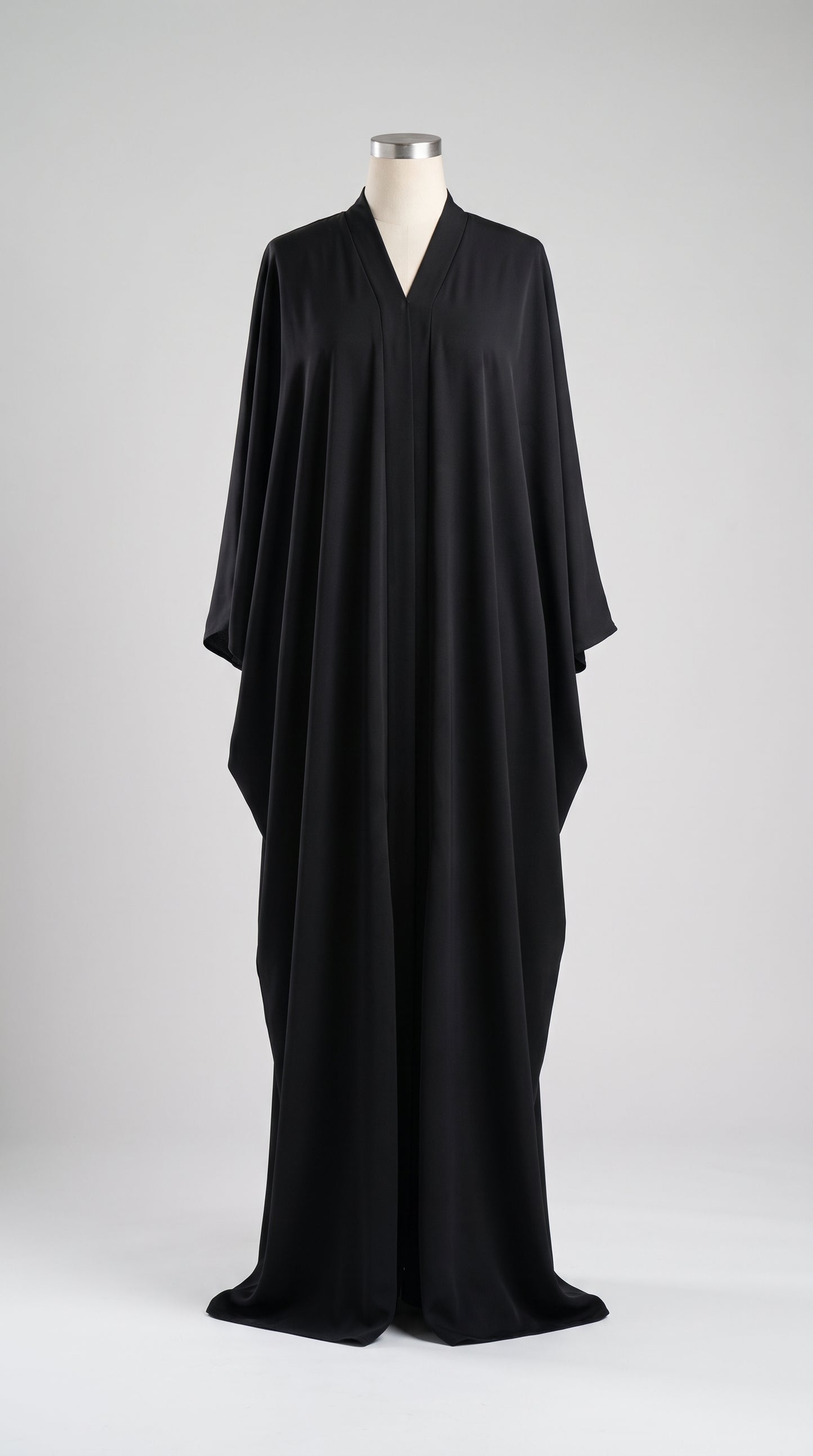 Premium Front-Open Kaftan Abaya for Women – Loose Fit Modest Islamic Abaya