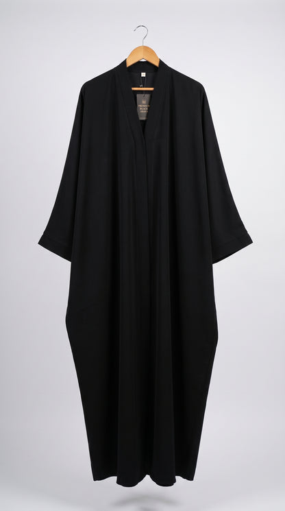 Premium Front-Open Kaftan Abaya for Women – Loose Fit Modest Islamic Abaya
