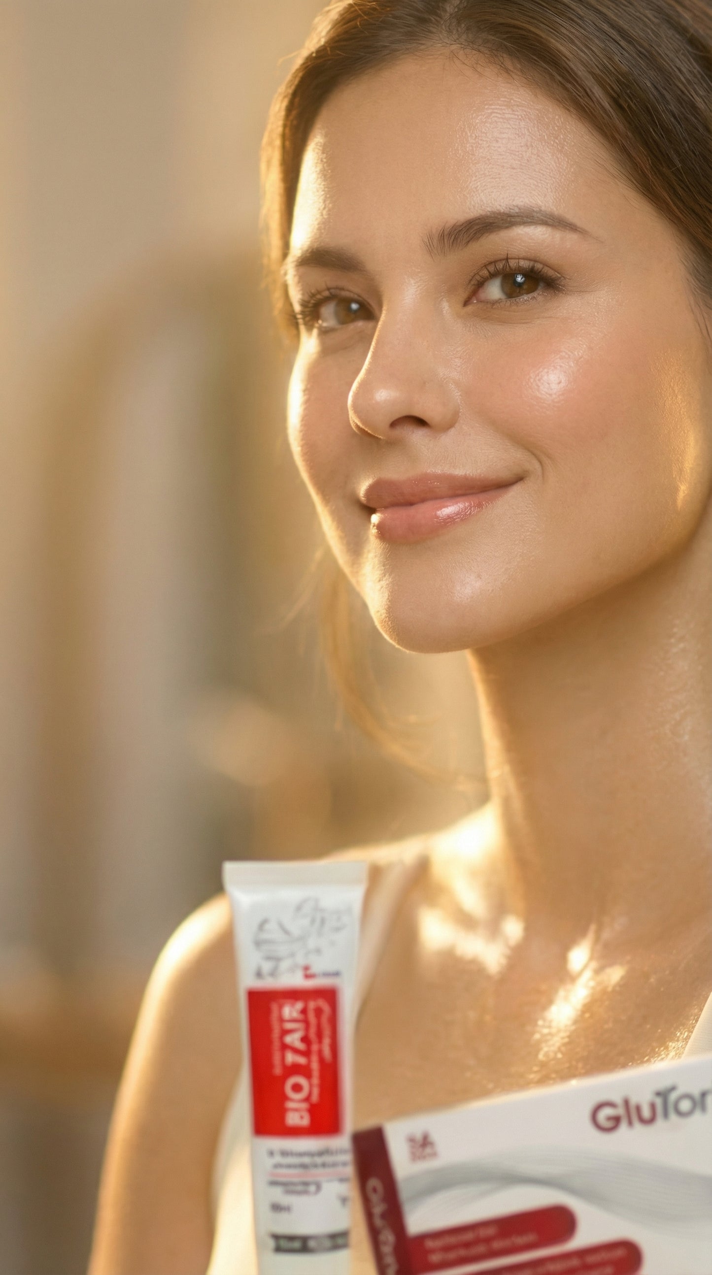 Bio Fair Whitening Cream & Glu Tone Whitening Capsule