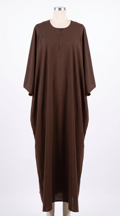 Premium Black Kaftan Abaya for Women – Elegant Loose-Fit Modest Abaya