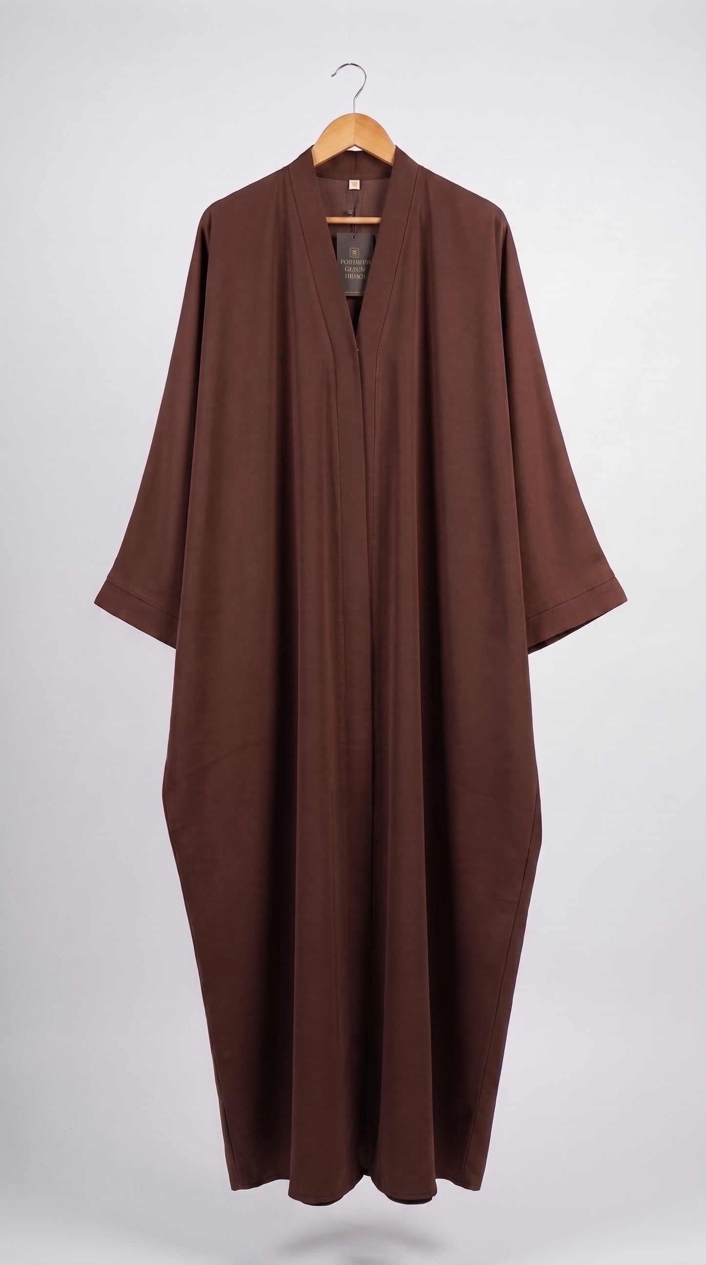 Premium Front-Open Kaftan Abaya for Women – Loose Fit Modest Islamic Abaya