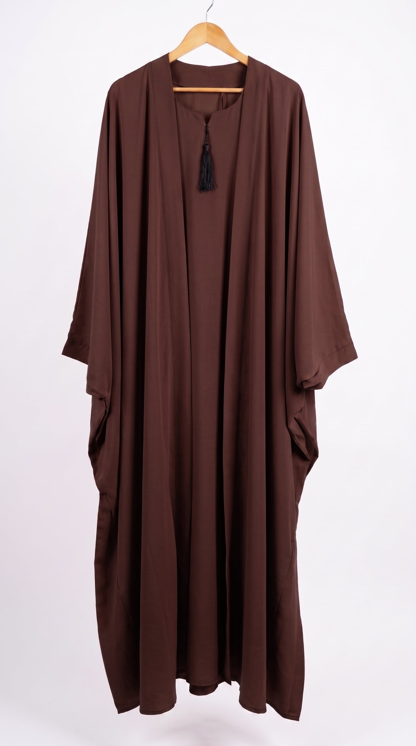 Elegant  Butterfly Abaya for Women – Flowy Batwing Loose-Fit Modest Tie Abaya