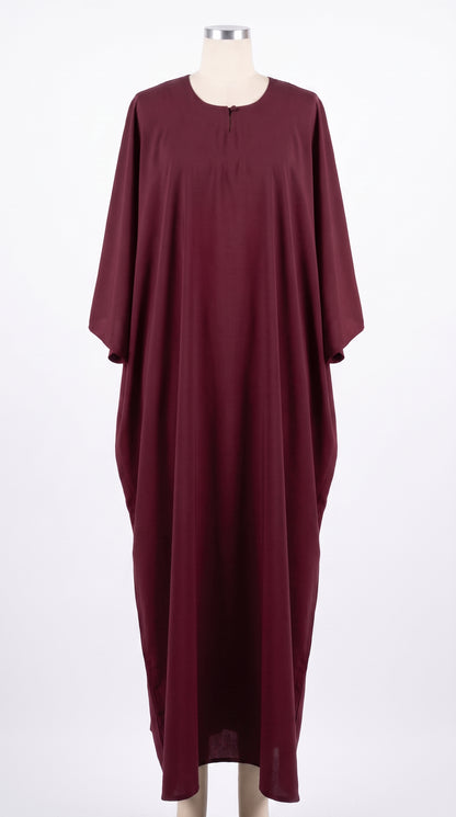 Premium Black Kaftan Abaya for Women – Elegant Loose-Fit Modest Abaya
