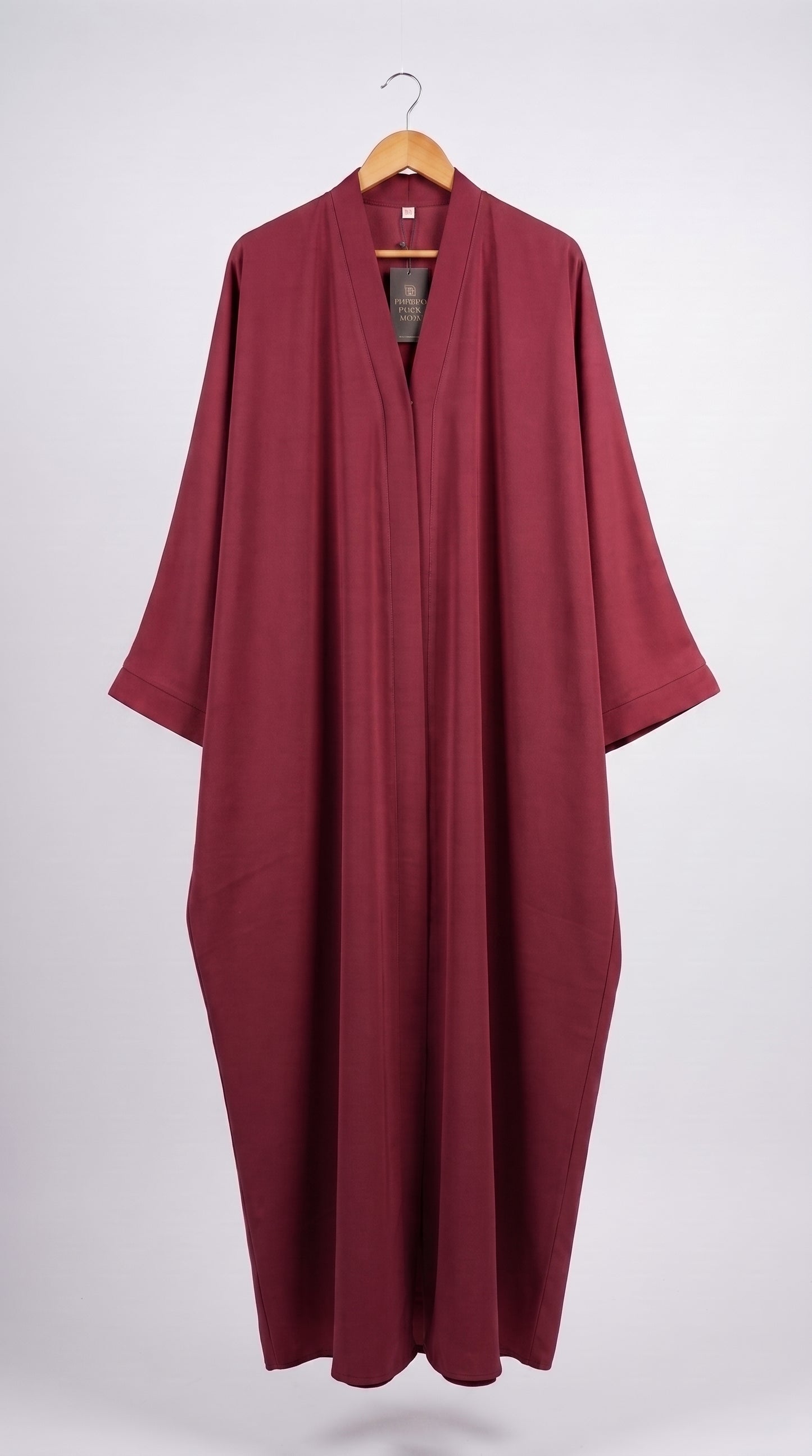 Premium Front-Open Kaftan Abaya for Women – Loose Fit Modest Islamic Abaya
