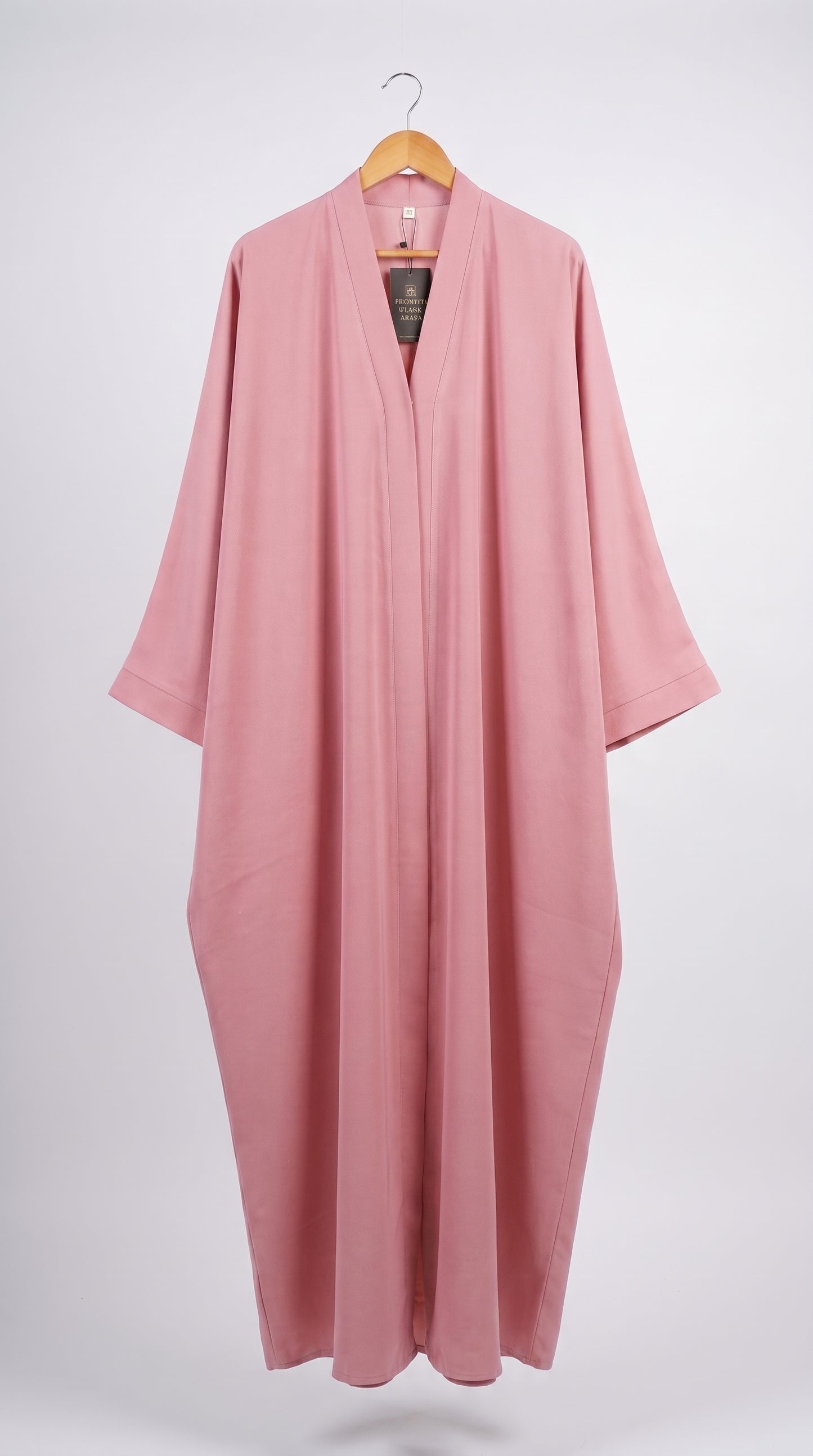 Premium Front-Open Kaftan Abaya for Women – Loose Fit Modest Islamic Abaya
