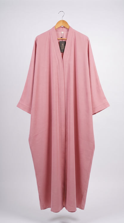 Premium Front-Open Kaftan Abaya for Women – Loose Fit Modest Islamic Abaya