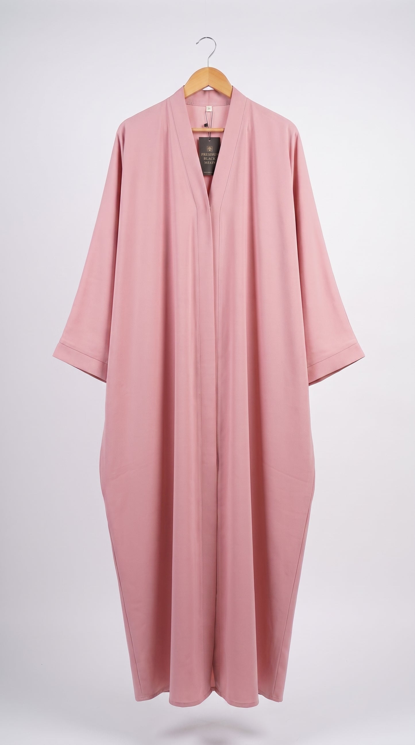 Premium Front-Open Kaftan Abaya for Women – Loose Fit Modest Islamic Abaya