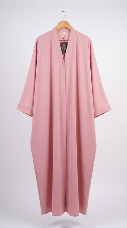 Premium Front-Open Kaftan Abaya for Women – Loose Fit Modest Islamic Abaya