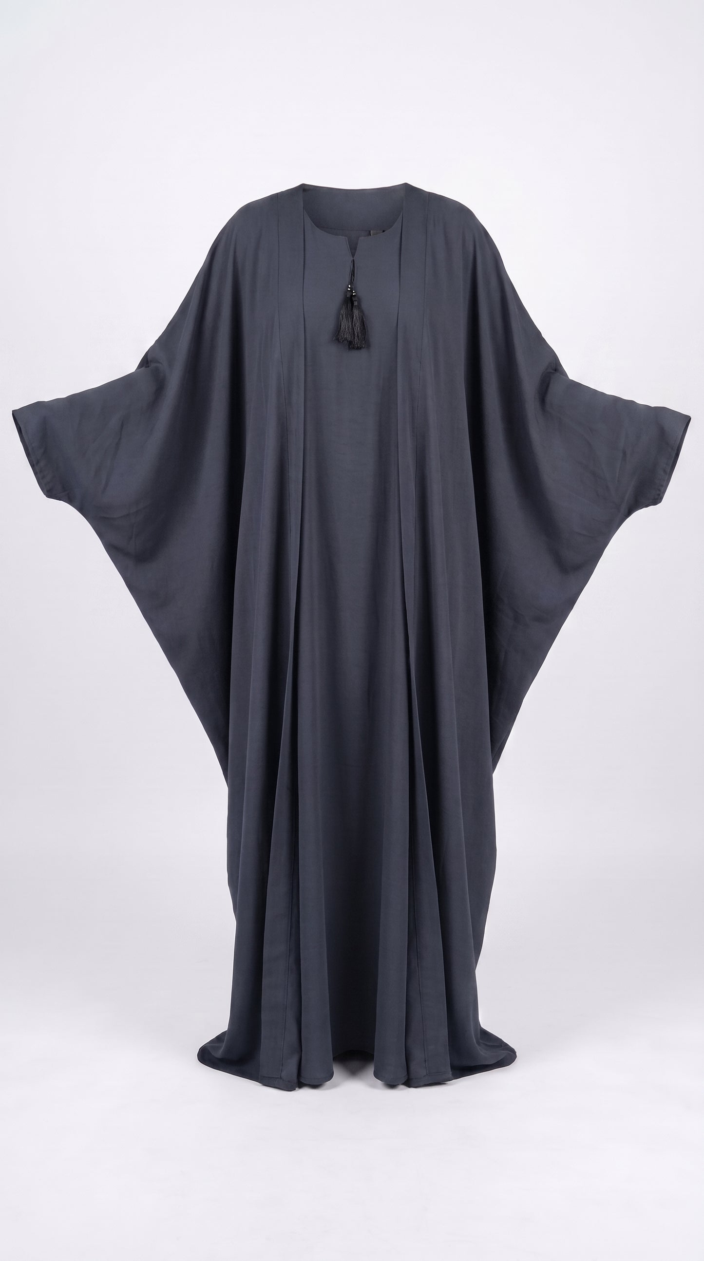 Elegant  Butterfly Abaya for Women – Flowy Batwing Loose-Fit Modest Tie Abaya